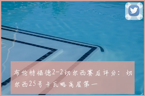 布伦特福德2-2切尔西赛后评分：切尔西25号卡瓦略高居第一